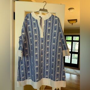 Women’s boutique tunic dress by Michelle McDowell sz. xl